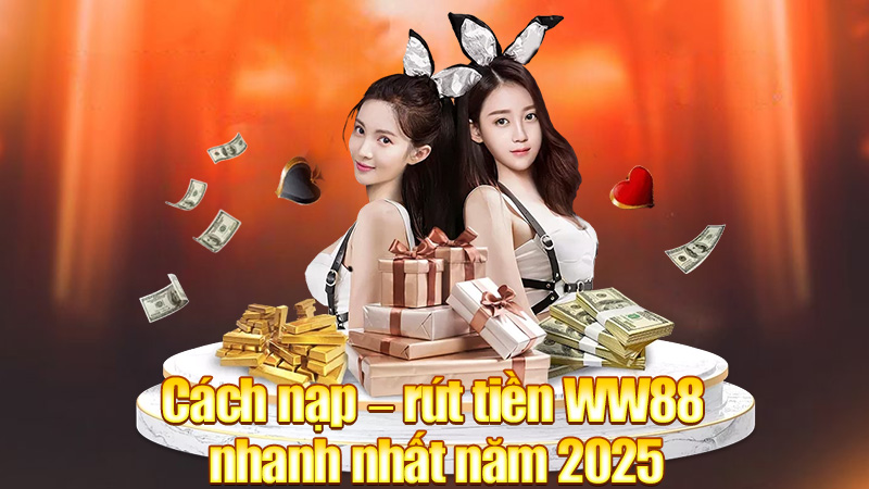 Cách nạp – rút tiền WW88 nhanh nhất năm 2025
